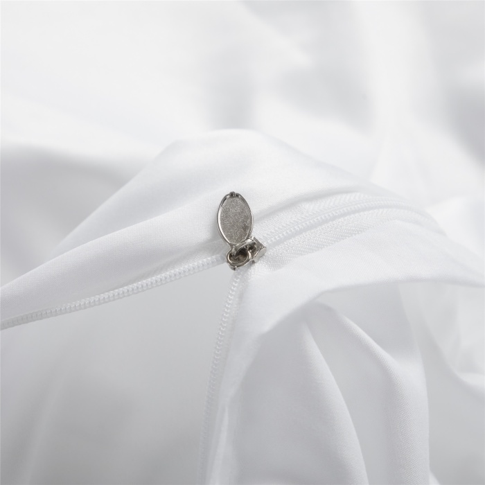 Elastic Embroidery Duvet Cover Bedroom Bedding Sets 3 Pieces